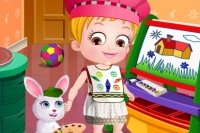 Baby Hazel : Apprendre à Colorier Baby Hazel : Apprendre à Colorier