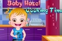 Bébé Hazel en cuisine Bébé Hazel en cuisine