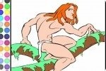 Coloriage de Tarzan Coloriage de Tarzan