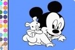 Colorier bébé Mickey Colorier bébé Mickey