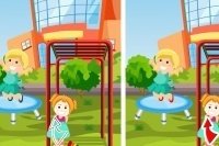 Différences jouer dehors Différences jouer dehors
