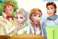 Elsa et Anna en Pique-nique Elsa et Anna en Pique-nique