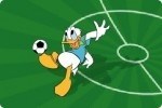 Mickey et Donald et le ballon en hauteur. Mickey et Donald et le ballon en hauteur.