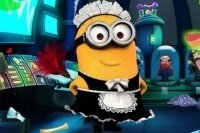 Minion nettoie Minion nettoie