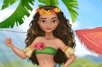 Habillage de Vaiana Habillage de Vaiana