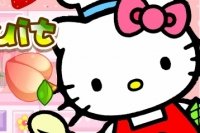Coupe de Fruits avec Hello Kitty