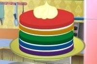 Gâteau arc-en-ciel 2