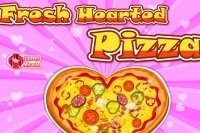 Pizza en cœur