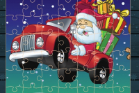 Puzzles Camions Noël